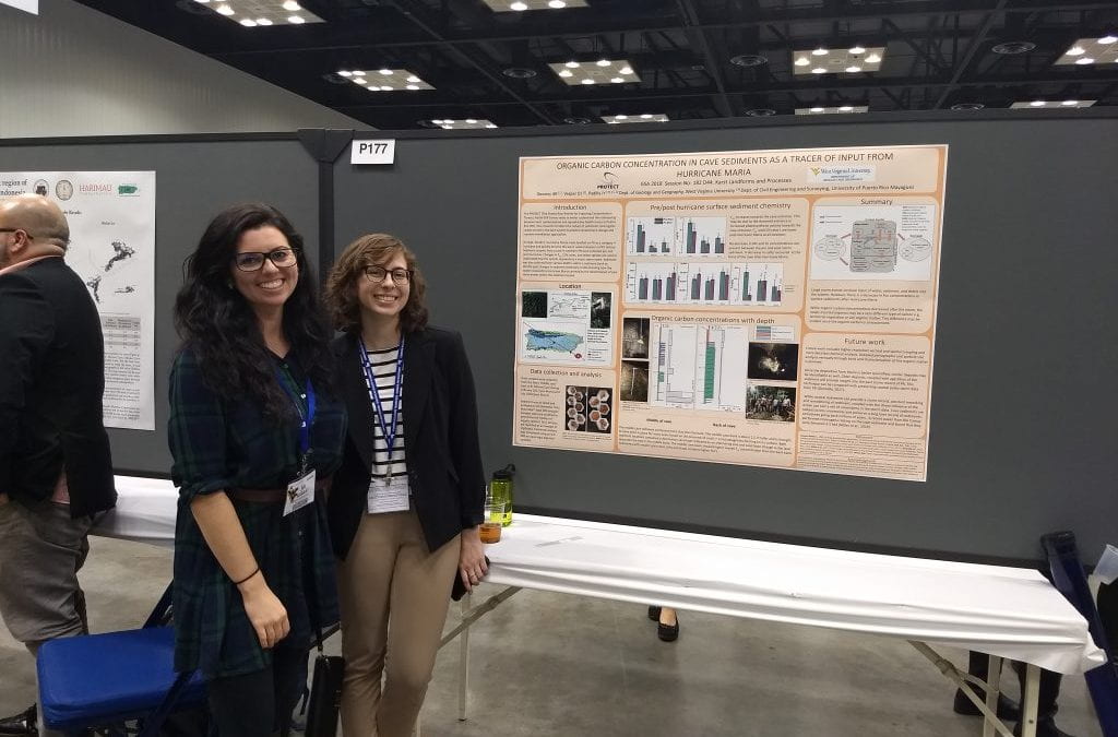 PROTECT Project 4 Trainees Autum Downey & Jill Riddell Present at the Geological Society of America 130th Annual Meeting