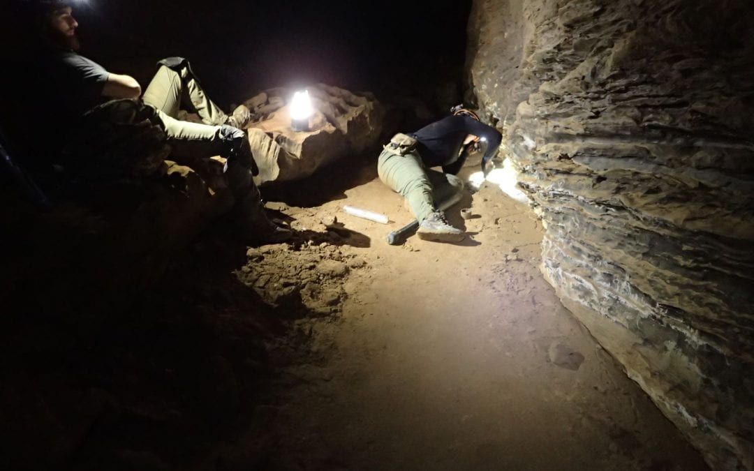 Project 3 Trainee Rebekah Nicholas Takes Butler Cave Sampling Trip